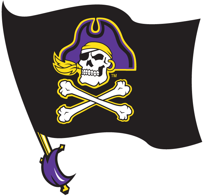 East Carolina Pirates 1999-2013 Alternate Logo v2 diy iron on heat transfer